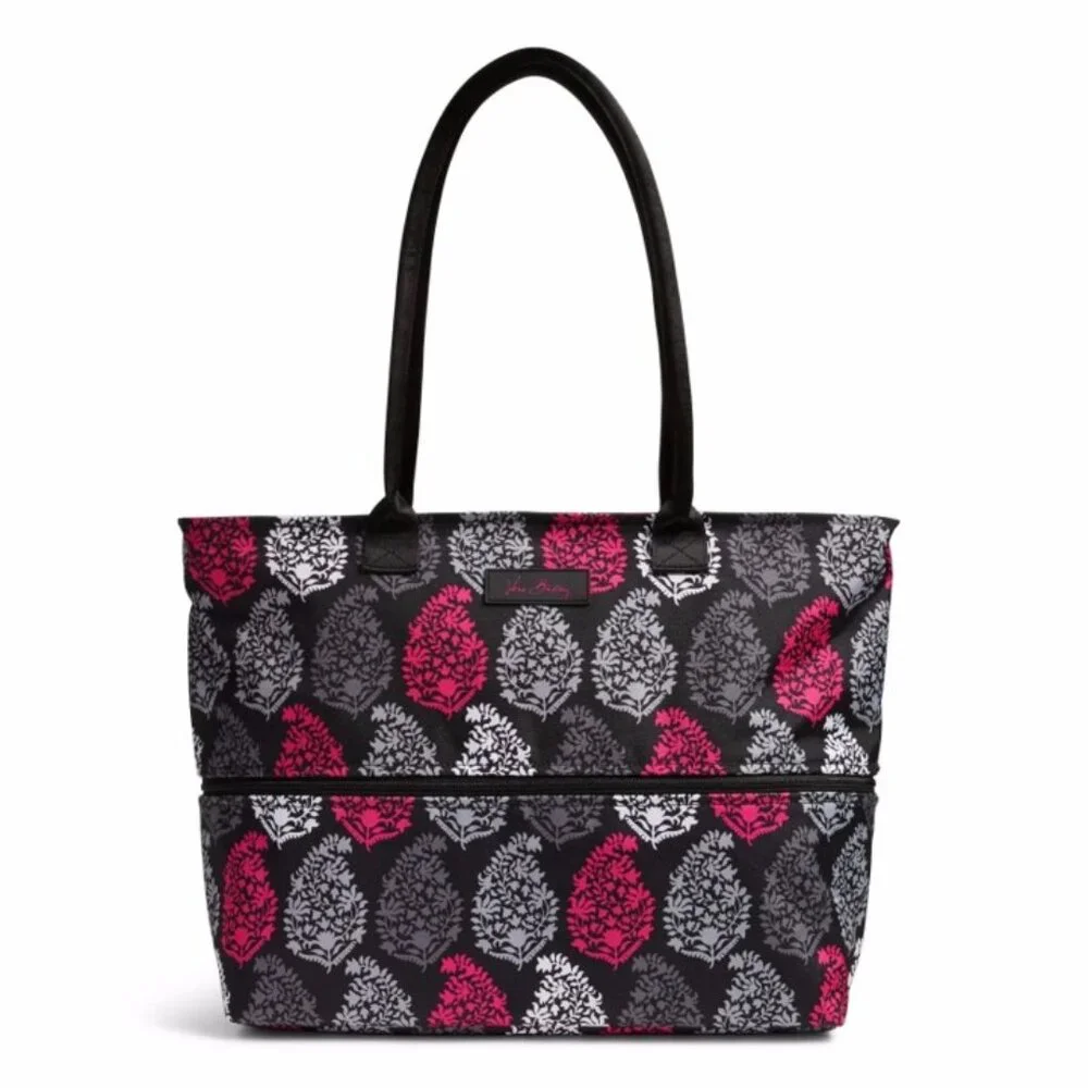 Vera Bradley Northern Lights Lighten Up Expandable Tote NWOT - Picture 1 of 8